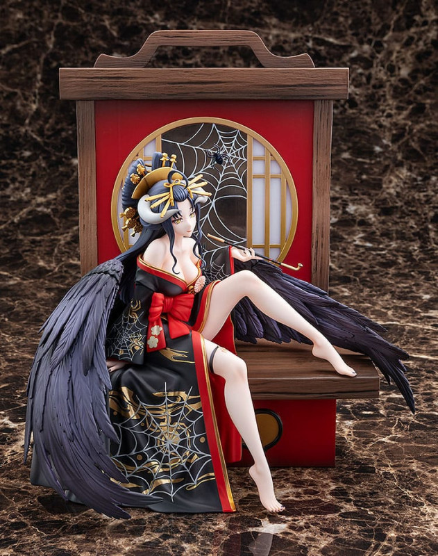 Overlord Statue 1/7 Albedo Splendid Kimono Ver. 27 cm 1
