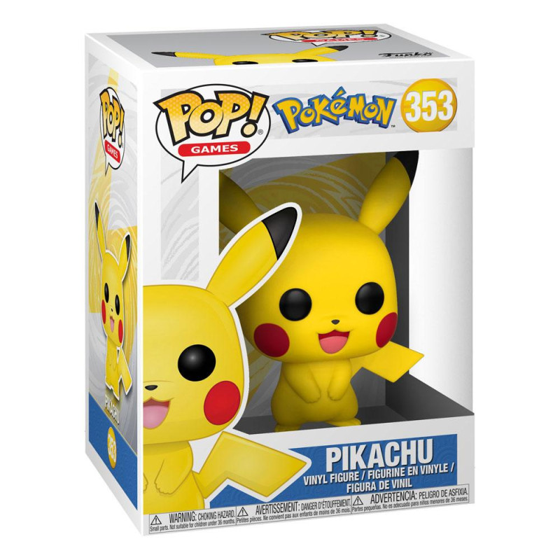 Pokemon POP! Games Vinyl Figure Pikachu 9 cm 1