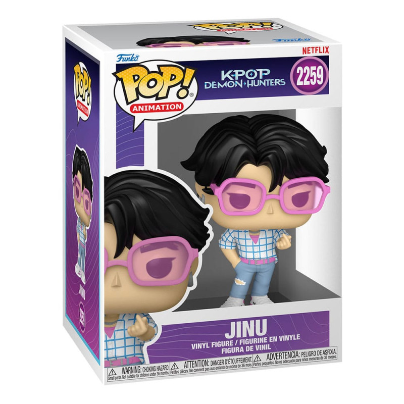 KPop Demon Hunters POP! Animation Vinyl Figures Jinu w/Chase 9 cm Assortment (6) 1