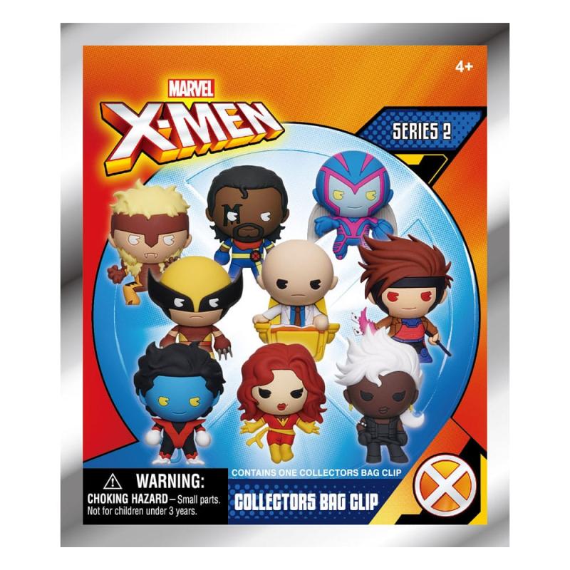 Marvel PVC Bag Clips X-men Classic Series 2 Display (24)
