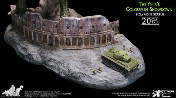 Ray Harryhausen Diorama 1/8 The Ymir's Colosseum Showdown 20 cm 7