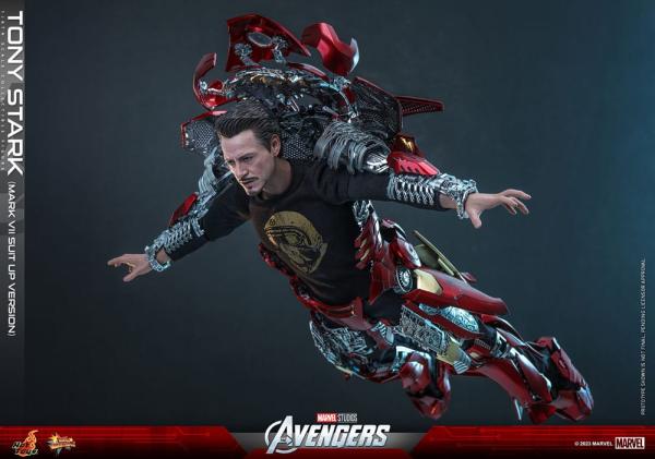 The Avengers Movie Masterpiece Action Figure 1/6 Tony Stark (Mark VII Suit-Up Version) 31 cm