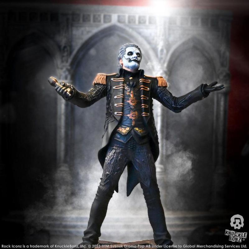 Ghost Rock Iconz Statue 1/9 Papa Emeritus IV (Military Jacket) 22 cm