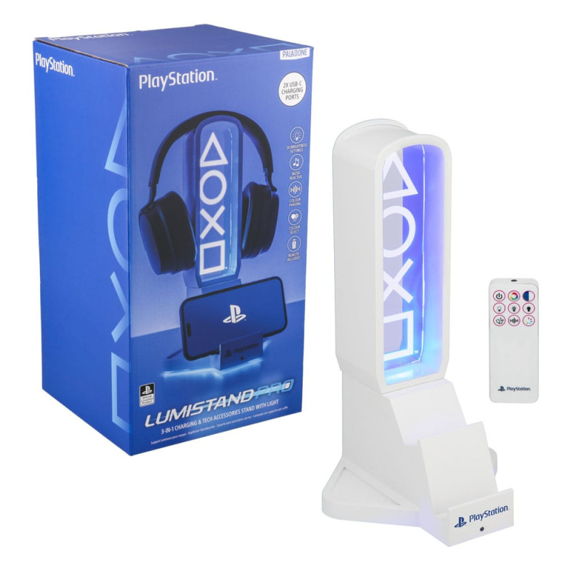 Playstation Desk Headphone Stand with Light 30 cm 1