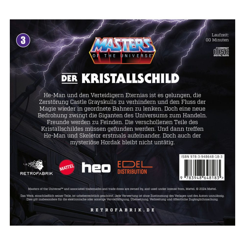 Masters of the Universe Radio Play CD Episode 2: Der Kristallschild *German Version* 1