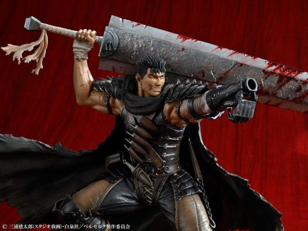 Berserk PVC Statue 1/7 Guts Black Swordsman Ver. 26 cm 12