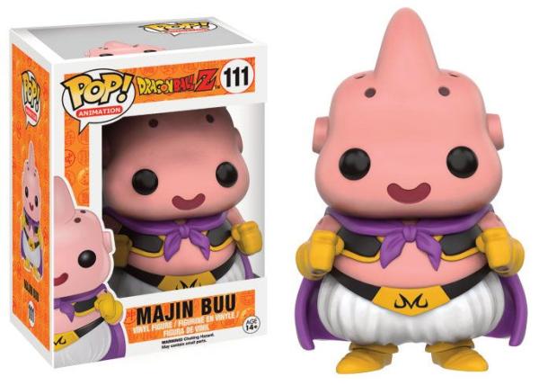 Dragon Ball Z POP! Animation Vinyl Figure Majin Buu 9 cm