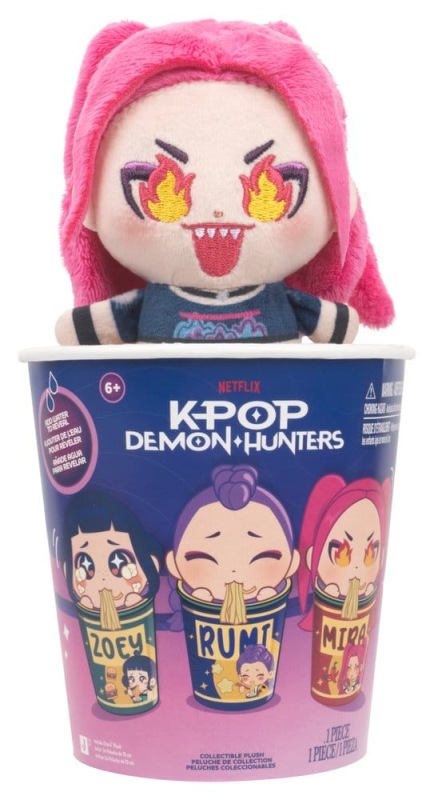 KPOP Demon Hunters Mini Ramyeon Cups 10 cm Blind Box Display (8) 7