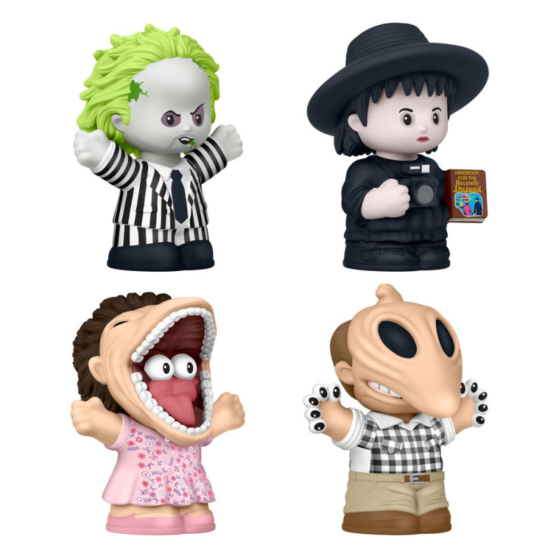 Beetlejuice Fisher-Price Little People Collector Mini Figures 4-Pack 7 cm 7