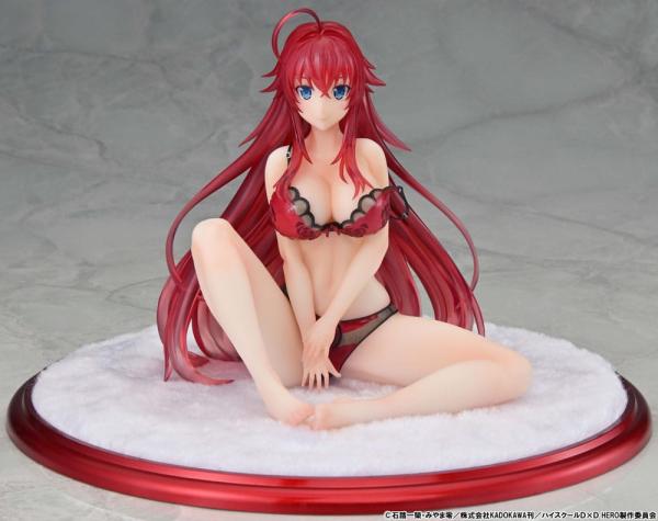 High School DxD HERO Statue 1/6 Rias Gremory Lingerie Ver. 15 cm