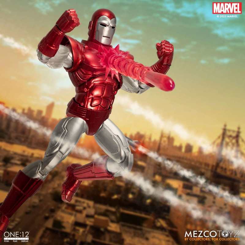 Marvel Action Figure 1/12 Iron Man (Silver Centurion Edition) 16 cm 3