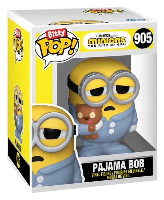 Minions Bitty POP! Vinyl Figures 2-Pack Pajama Bob & Tourist Dave 2 cm 1