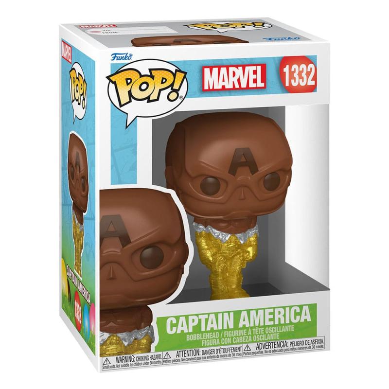 Marvel POP! Vinyl Figure Easter Chocolate Captain America 9 cm