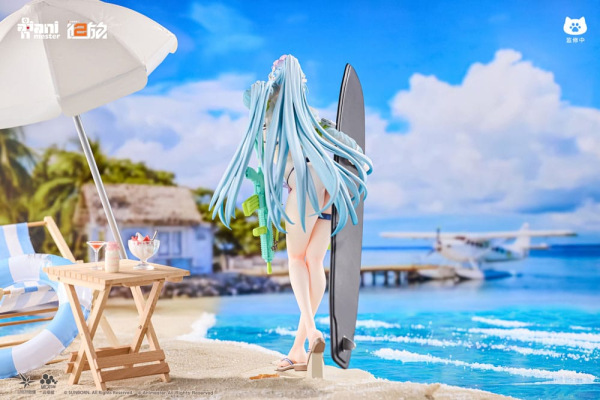 Girls' Frontline 2: Exilium Statue 1/7 HK416 Cerulean Breaker 24 cm 3