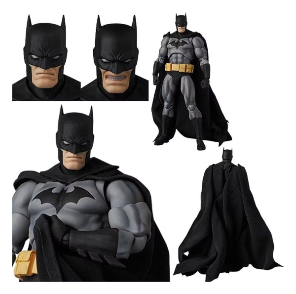 Batman: Hush MAFEX Action Figure Batman Black Ver. 16 cm (re-run) 1