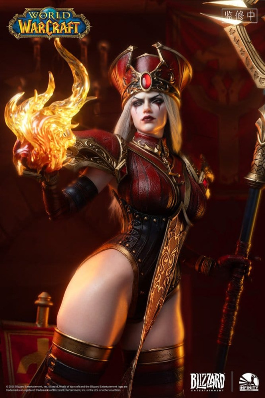 World of Warcraft Silicone Statue 1/3 Sally Whitemane 108 cm 7