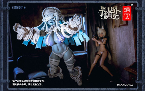 Original Character Action Figure Kit 1/12 RPG-03 Zombie Girl Grisa 15 cm 5