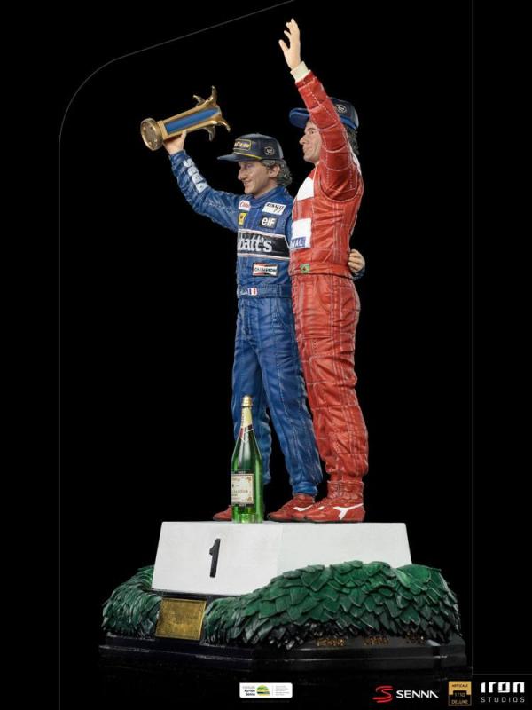 Ayrton Senna Deluxe Art Scale Statue 1/10 Alain Prost & Ayrton Senna (The Last Podium 1993 7