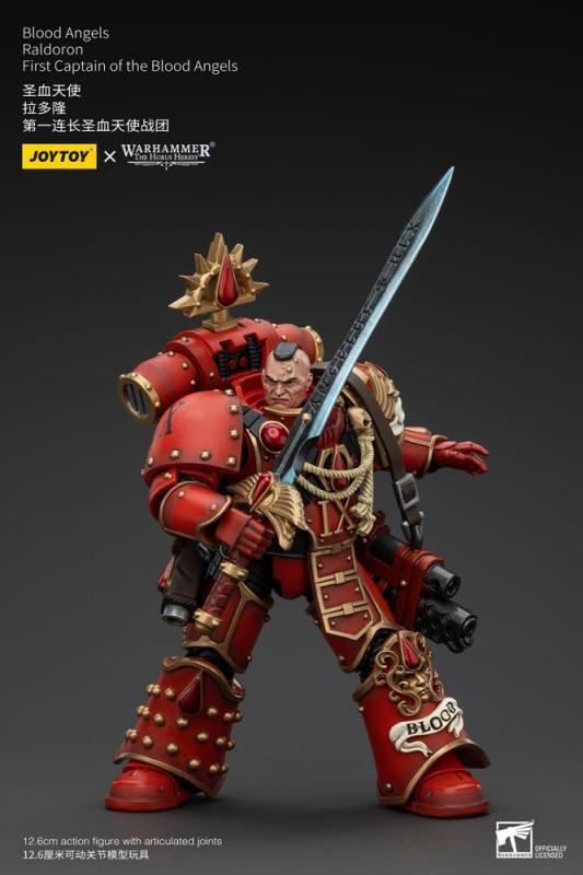 Warhammer The Horus Heresy Action Figure 1/18 Blood Angels Raldoron First Captain of the Blood Angel 3