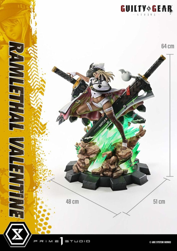 Guilty Gear Strive Ultimate Premium Masterline Series Statue 1/4 Ramlethal Valentine Bonus Version 6 6
