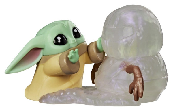 Star Wars Mini Figures 4 cm Grogu Force Freeze Series 2 Blind Box Display (24) 12
