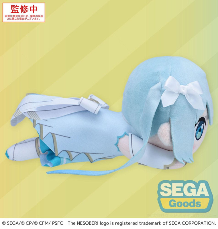 COLORFUL STAGE! The Movie: A Miku Who Can't Sing Nesoberi Lay-Down Plush Figure Hatsune Miku Unshutt 2