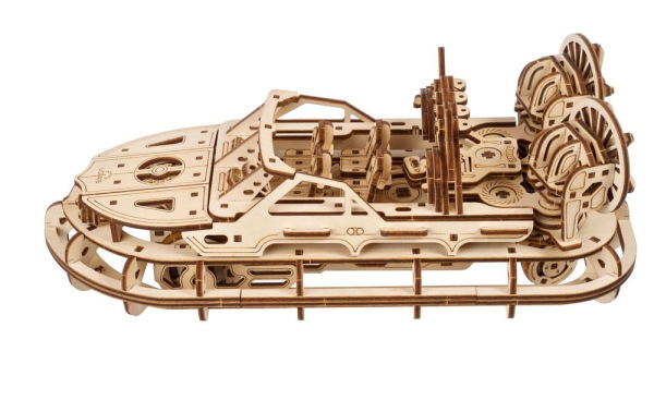 Ugears 3D Wooden Puzzle Rescue Hovercraft 2
