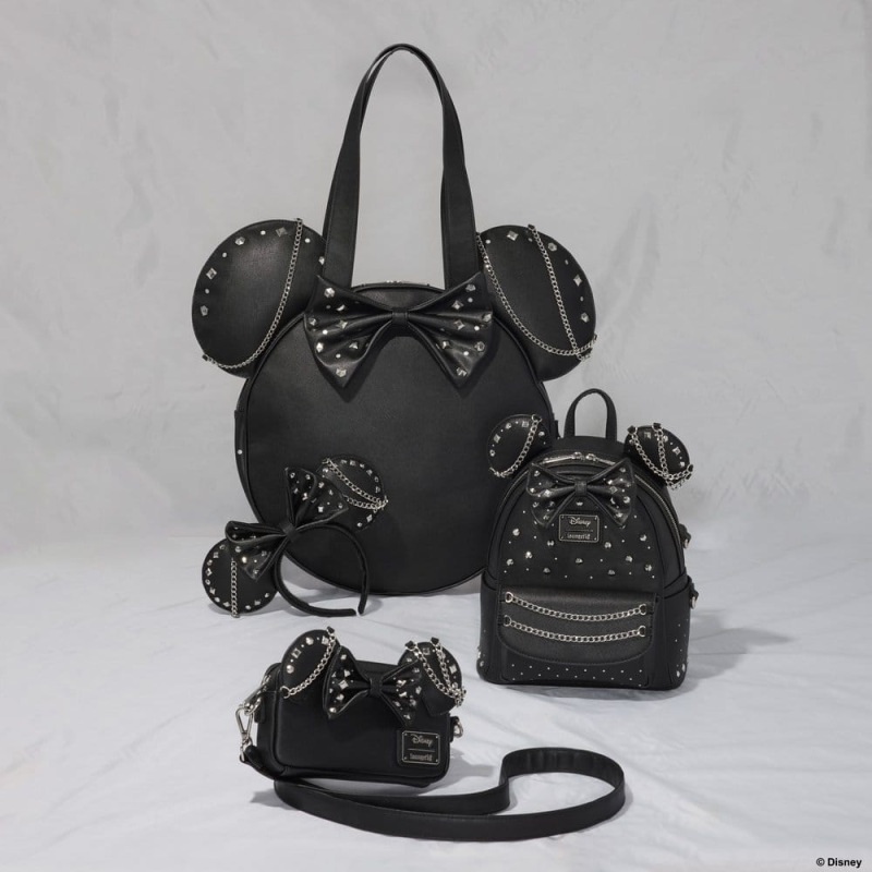 Minnie Mouse by Loungefly Mini Backpack Studs & Chains 5