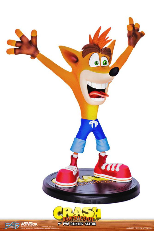 Crash Bandicoot N. Sane Trilogy PVC Statue Crash Bandicoot 23 cm 2