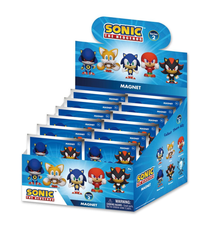 Sonic the Hedgehog blind pack Series 2 Display (12) 2