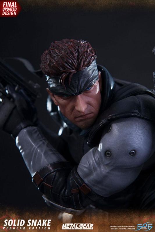 Metal Gear Solid Statue Solid Snake 44 cm 12