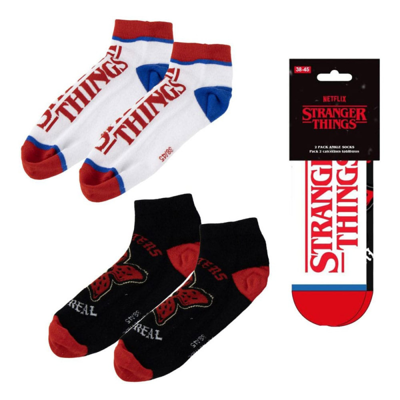 Stranger Things Ankle socks 2-packs 38-45