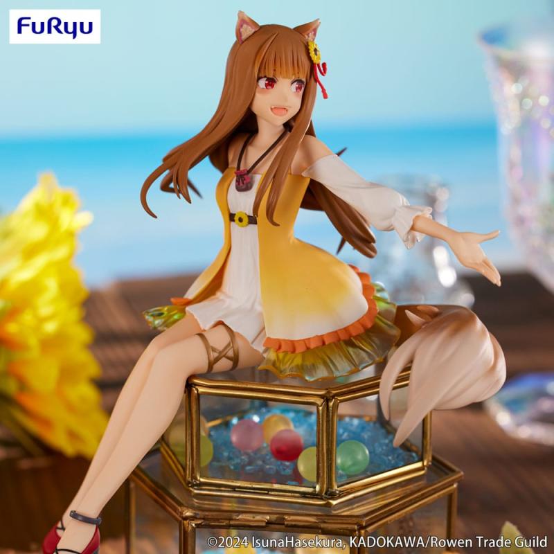 Spice and Wolf Noodle Stopper PVC Statue Holo Sunflower Dress Ver. 17 cm