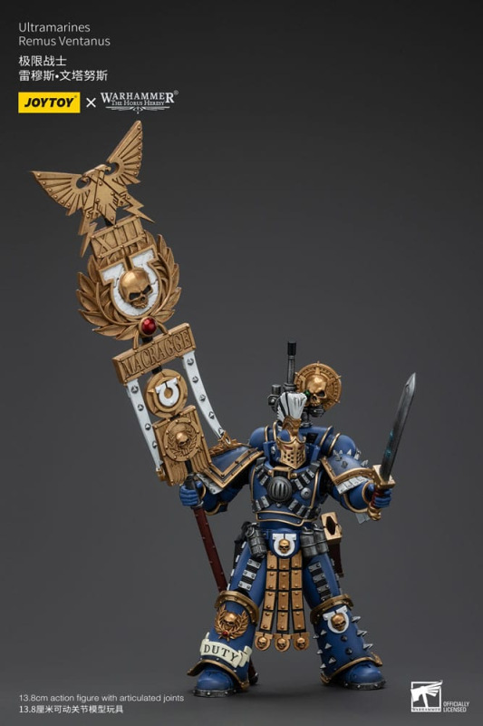 Warhammer The Horus Heresy Action Figure 1/18 Ultramarines Remus Ventanus 14 cm 8