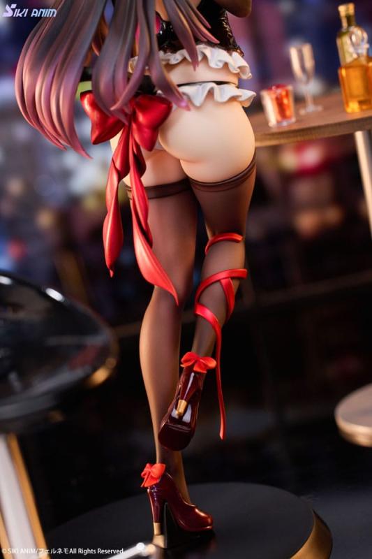 Original Character PVC Statue 1/7 Shibarare Cat Ruhuna-chan 26 cm