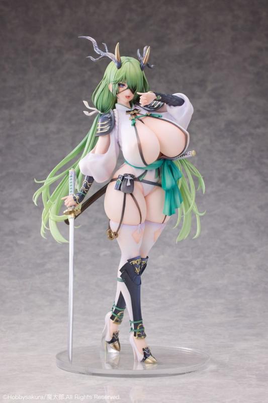 Original Character PVC Statue 1/6 Dokuganryu-chan Illustrated by Mataro 30 cm