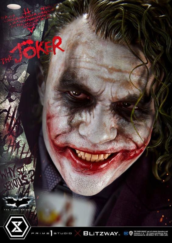 The Dark Knight Statue 1/3 The Joker Bonus Version 72 cm