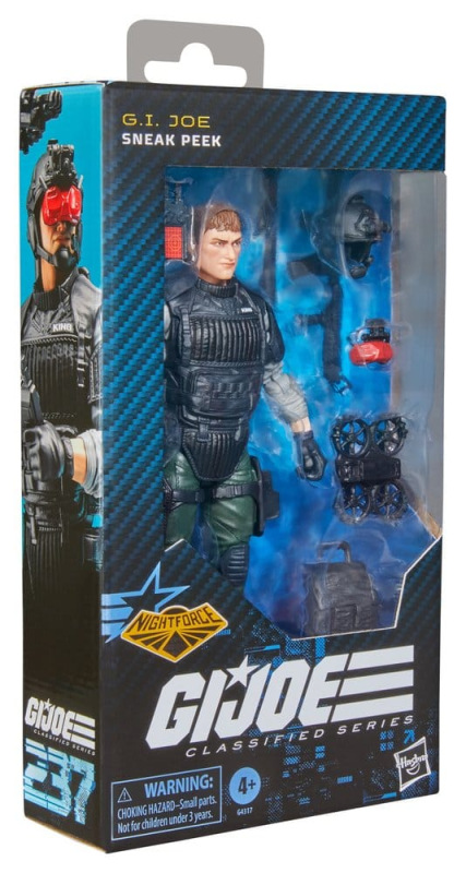 G.I. Joe Classified Series Action Figure Night Force Sneak Peek 15 cm 10