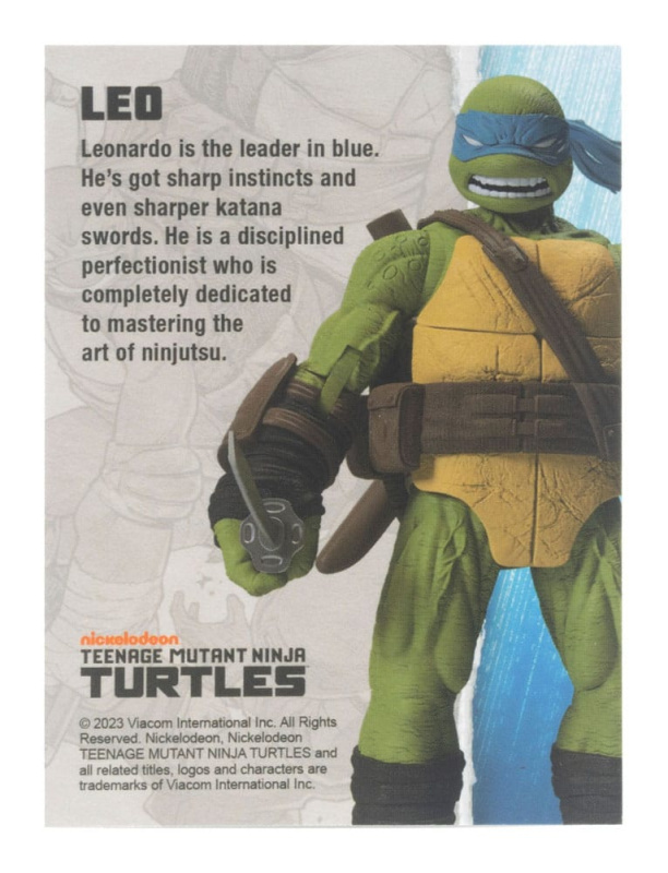 Teenage Mutant Ninja Turtles BST AXN Action Figure Leonardo (IDW Comics) 13 cm 1