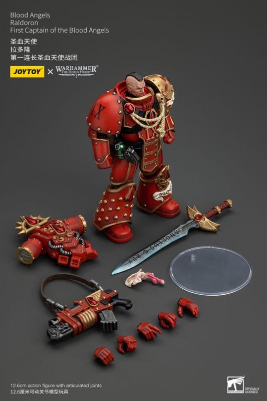 Warhammer The Horus Heresy Action Figure 1/18 Blood Angels Raldoron First Captain of the Blood Angel 1