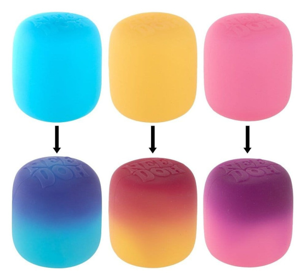 NeeDoh Squeeze Ball Mello Mallo Color Change 6 cm Display (12) 1