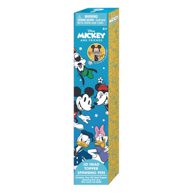 Micky and Friends 3D Head Topper Spinning Pen 1