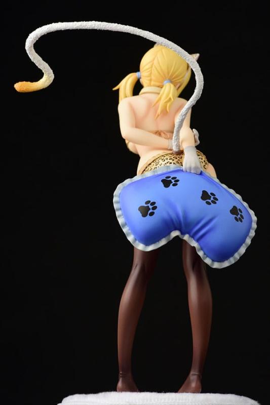 Fairy Tail Statue 1/6 Lucy Heartfilia - Leopard print CAT Gravure_Style 25 cm 3