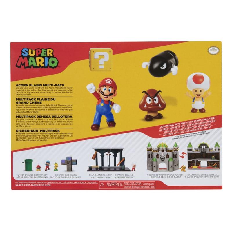 World of Nintendo Super Mario Diorama Set Assortment (6)