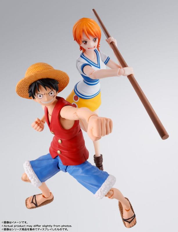 One Piece S.H. Figuarts Action Figure Nami Romance Dawn 14 cm 11