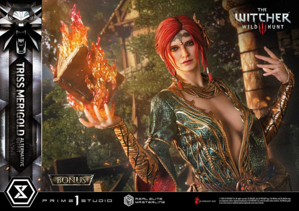 The Witcher 3: Wild Hunt Real Elite Masterline Series Statue 1/4 Triss Merigold Bonus Version 52 cm 8