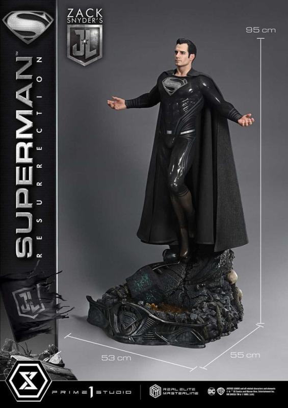 Zack Snyder's Justice League Real Elite Masterline Series Statue 1/3 Superman Resurrection Deluxe Ve 11