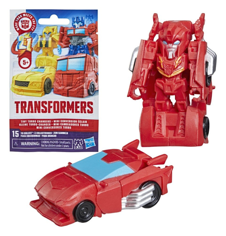 Transformers Mini Action Figures 4 cm Tiny Turbo Changers Blind Box Display (24) 1