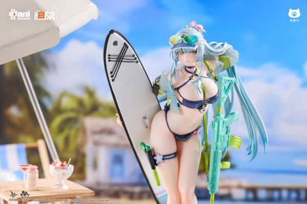 Girls' Frontline 2: Exilium Statue 1/7 HK416 Cerulean Breaker 24 cm 7