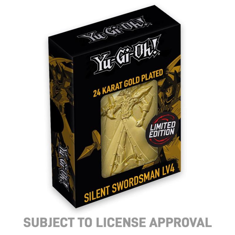 Yu-Gi-Oh! Replica Card The Silent Swordsman (gold plated)